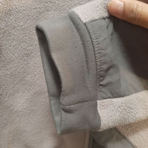 The North Face Mauve Gray Fleece Jacket  Athleisure SP - Picture 8 of 13